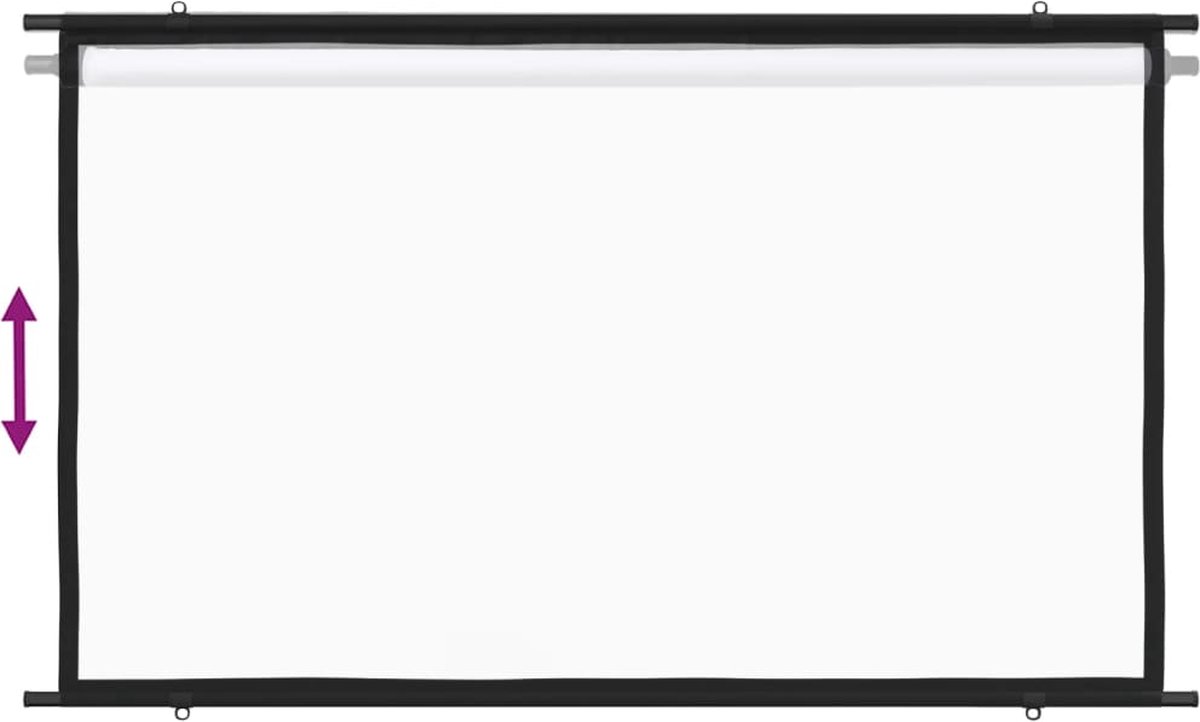 Vidaxl Projectiescherm 16:9 120'' - Wit