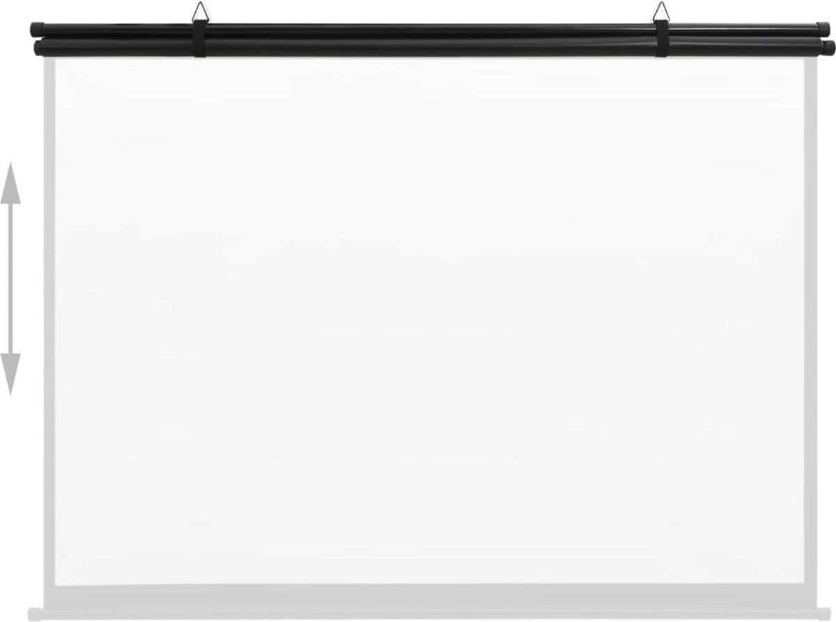 Vidaxl Projectiescherm 1:1 57'' - Wit