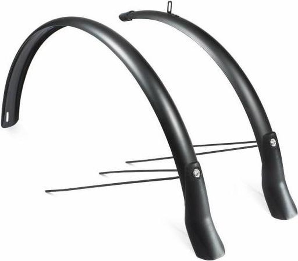 Eurofender Spatbordenset Snello 28 Inch 46 Mm Kunststof - Zwart