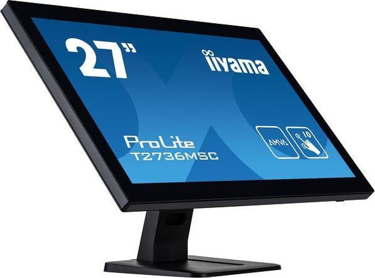 iiyama ProLite T2736MSC-B1 touch screen-monitor 68,6 cm (27'') 1920 x 1080 Pixels Multi-touch - Negro