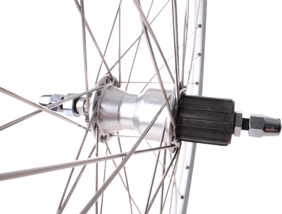 Roland Achterwiel 28 X 1.40 Inch Aluminium Zilver - Silver