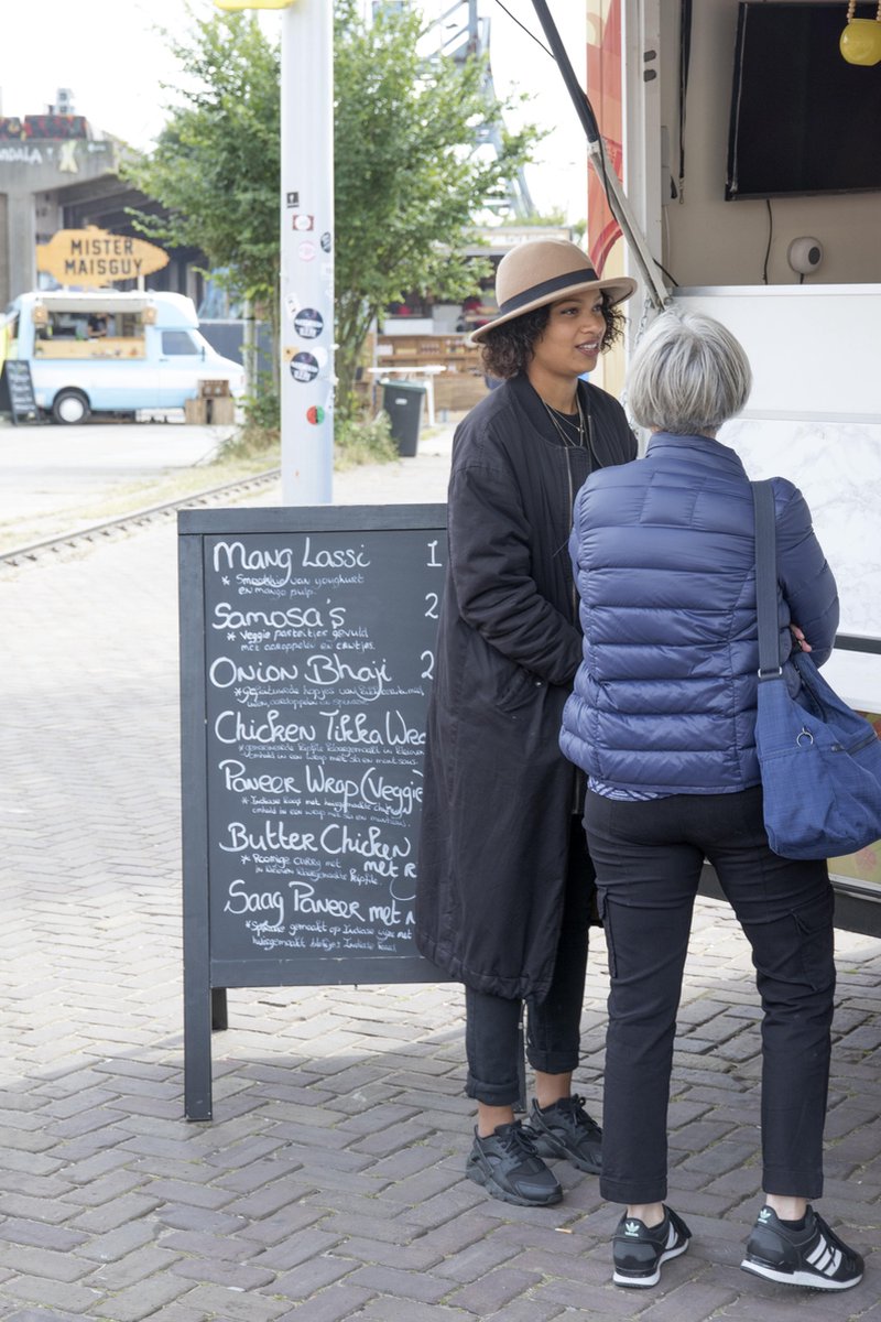 Securit Stoepbord Sandwich Ft 70 X 125 Cm, - Zwart