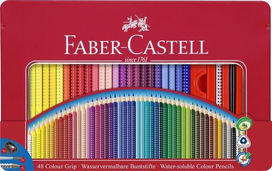 Faber Castell Kleurpotlood Faber-castell Grip Set A 48 Stuks