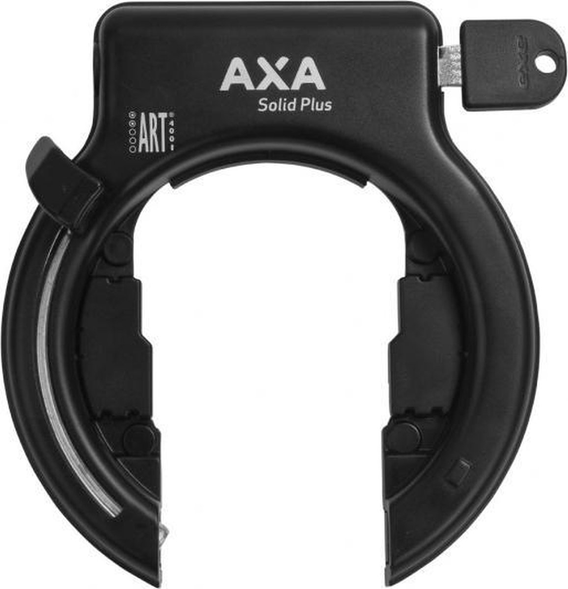 AXA Ringslot Solid Plus Art** Spatbordbevestiging - Zwart