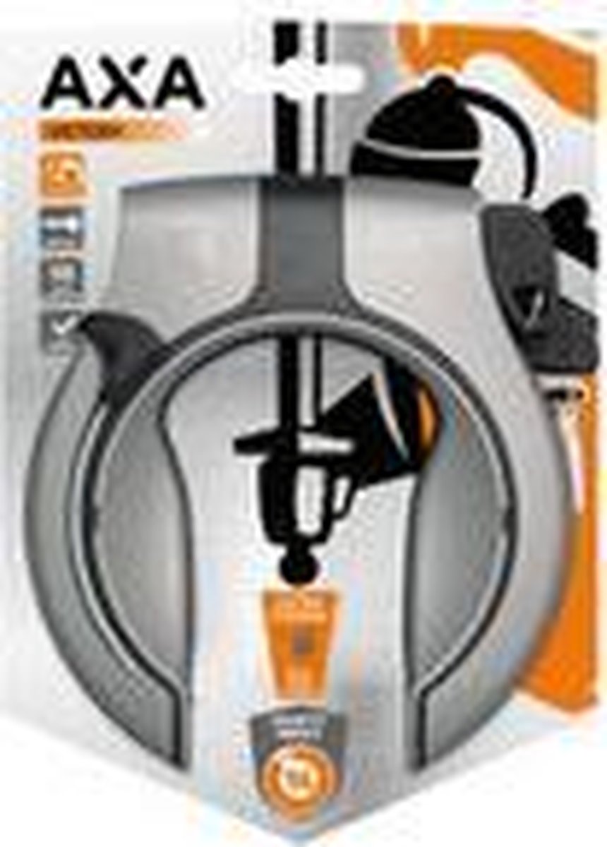 AXA Ringslot Solid Plus Art** Spatbordbevestiging - Zwart