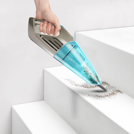 TurboTronic Lux400 Kruimeldief Voor Nat & Droog Inclusief 5 Accessoires - - Grijs