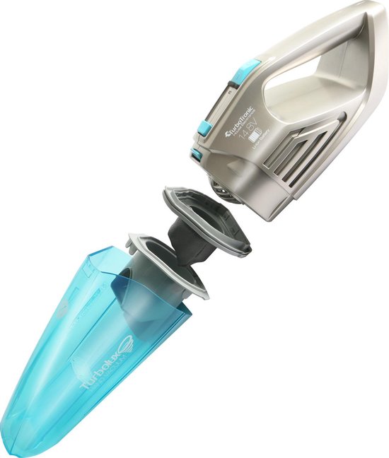 TurboTronic Lux400 Kruimeldief Voor Nat & Droog Inclusief 5 Accessoires - - Grijs