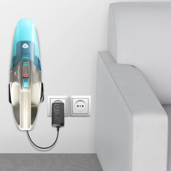 TurboTronic Lux400 Kruimeldief Voor Nat & Droog Inclusief 5 Accessoires - - Grijs