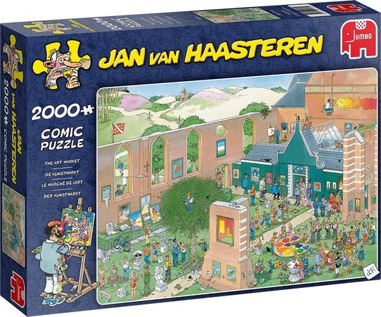 Jumbo Jan Van Haasteren - De Kunstmarkt Puzzel