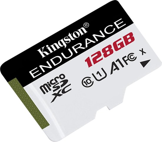 Kingston High Endurance 128 Gb Microsdxc - Wit