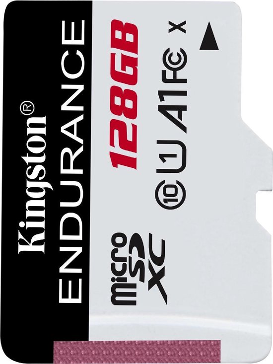 Kingston High Endurance 128 Gb Microsdxc - Blanco