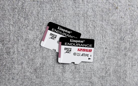 Kingston High Endurance 128 Gb Microsdxc - Wit