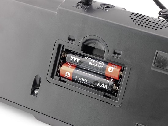 Caliber Wekkerradio Met Bluetooth En Qi Lader - (Hcg012qi-bt) - Zwart