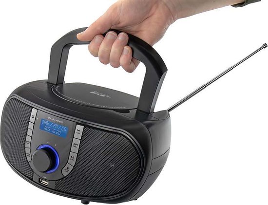 Caliber HBC433DAB-BT - Zwart