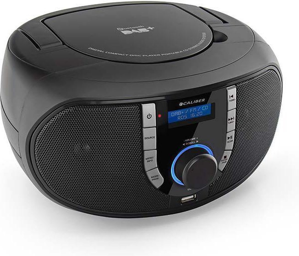 Caliber HBC433DAB-BT - Zwart