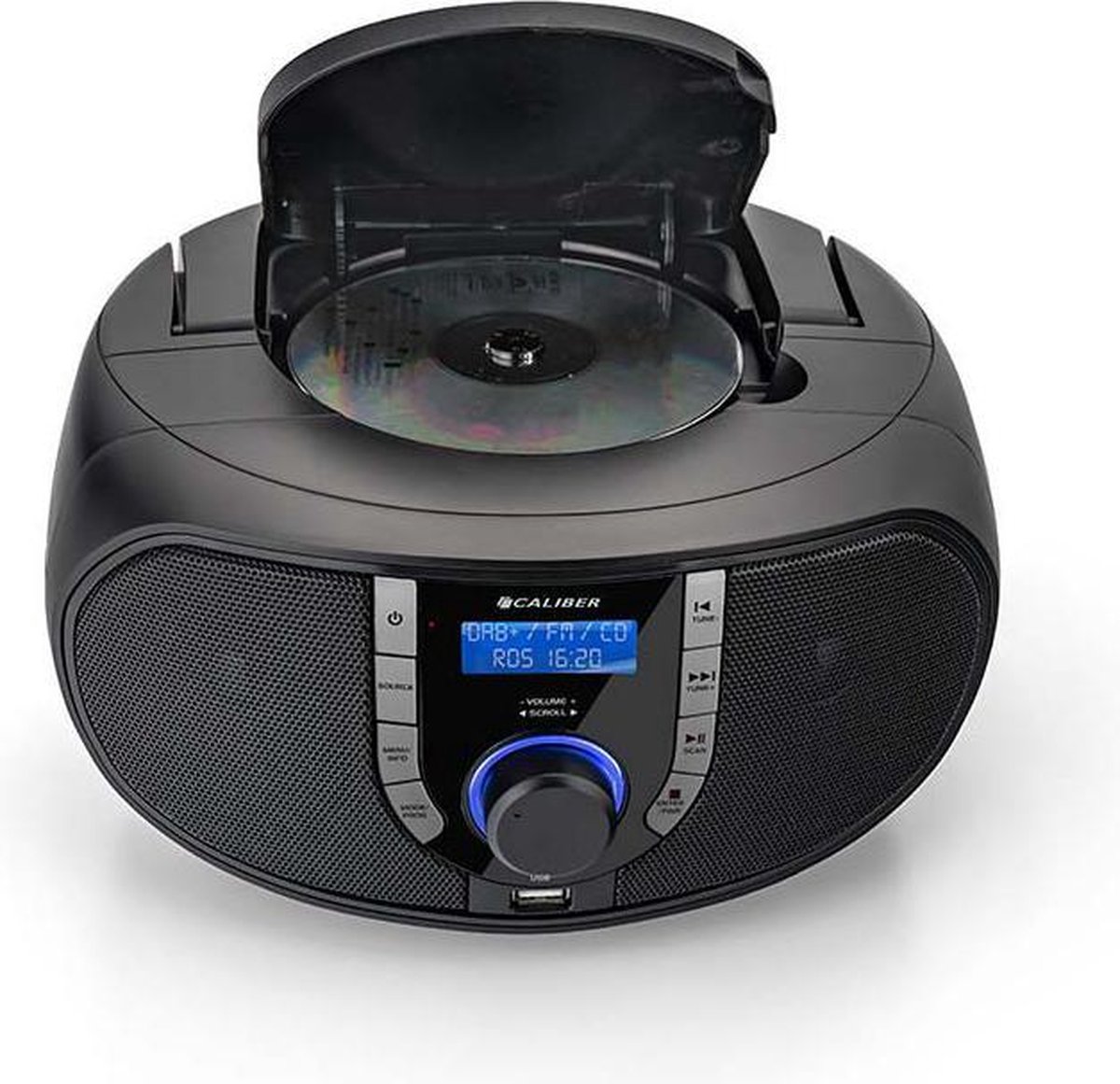 Caliber HBC433DAB-BT - Zwart