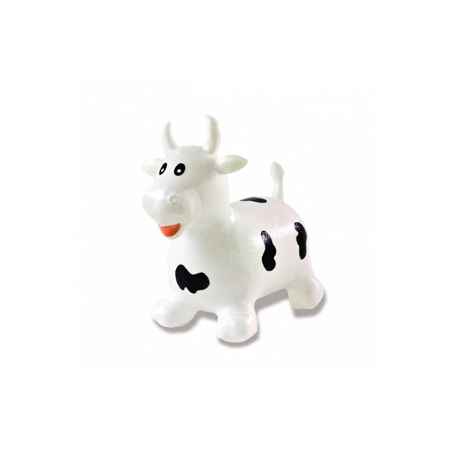 Jamara Skippydier Stier/wit Junior 57 Cm - Zwart