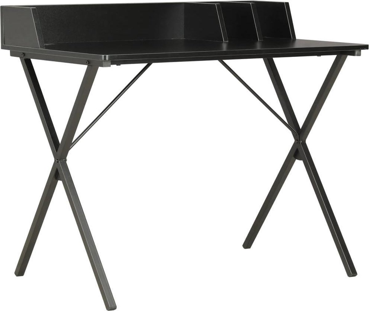 Vidaxl Bureau 80x50x84 Cm - Zwart