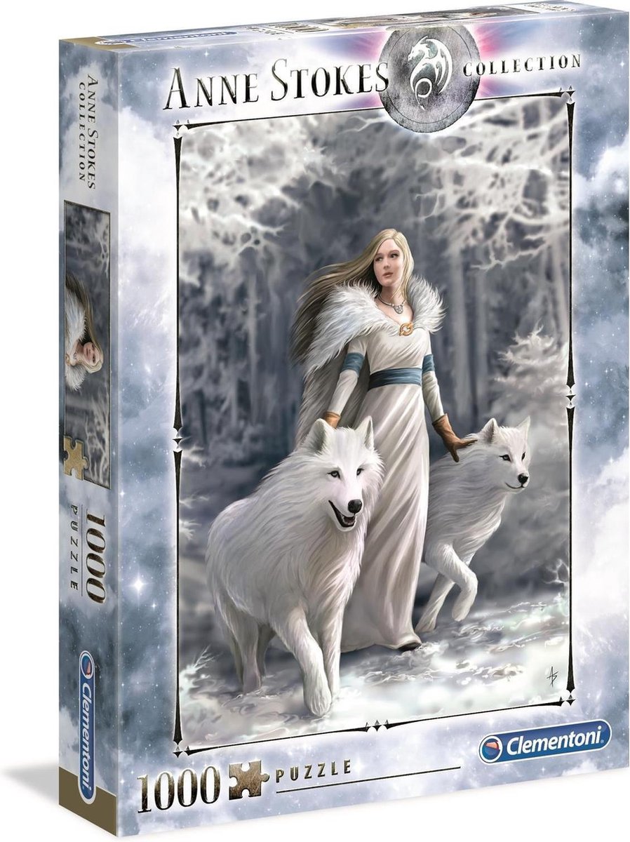 Clementoni Legpuzzel Anne Stokes - Winter Guardians 1000 Stukjes