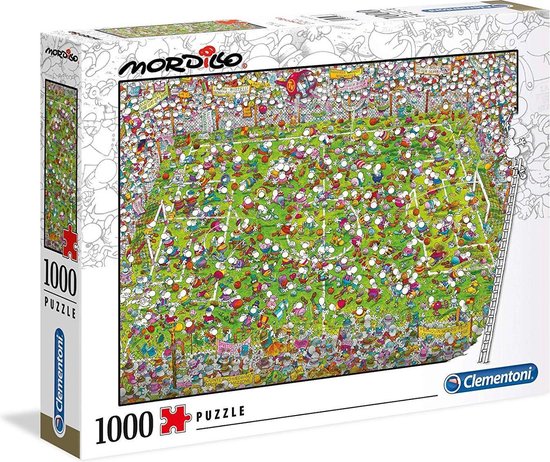 Clementoni Legpuzzel Mordillo - The Match 1000 Stukjes - Groen