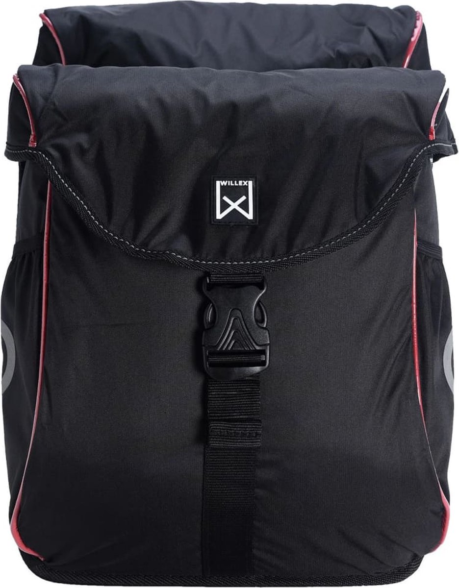 Willex Fietstassen 300 Flexi 24 L En Rood - Zwart