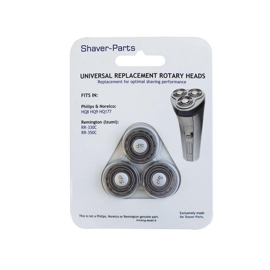 Shaver Parts Philips Scheerhoofd Hq8/177 - Silver