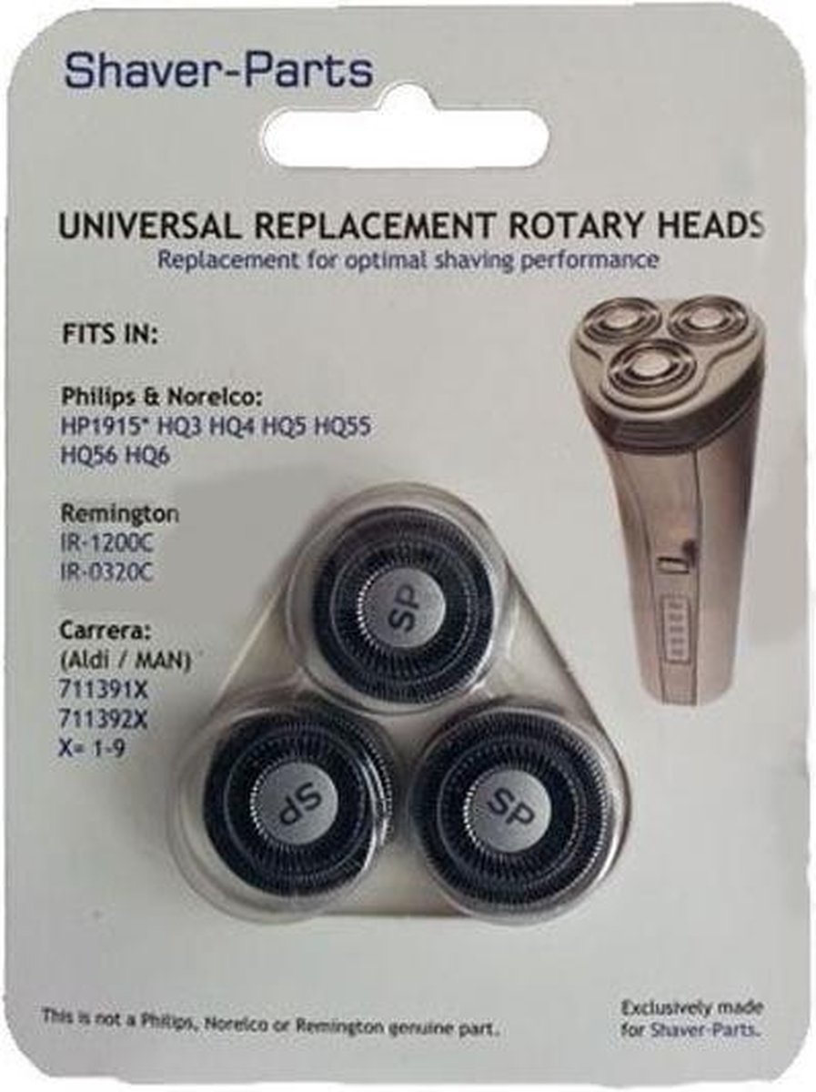 Shaver Parts Philips Scheerhoofd - Silver