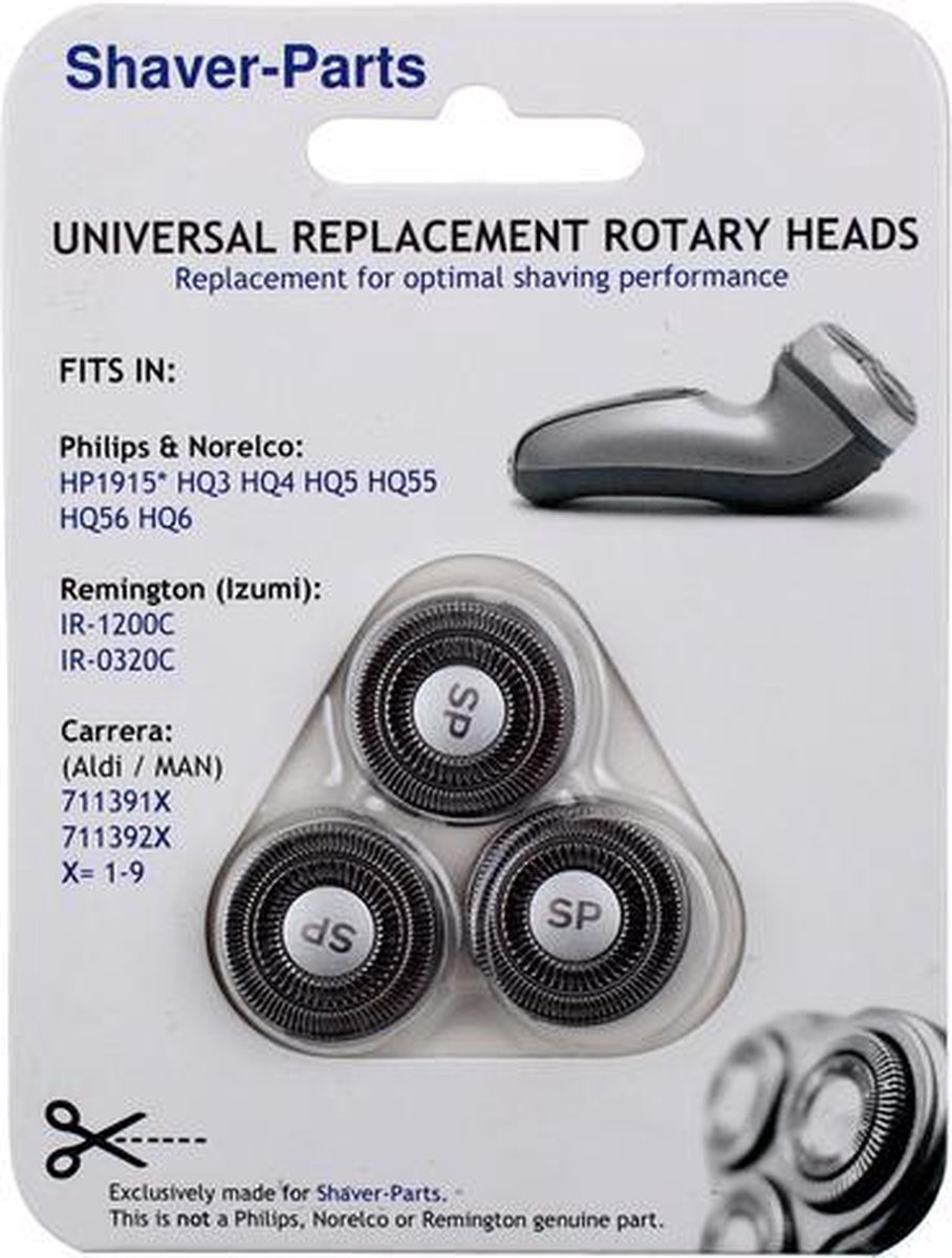 Shaver Parts Philips Scheerhoofd - Silver