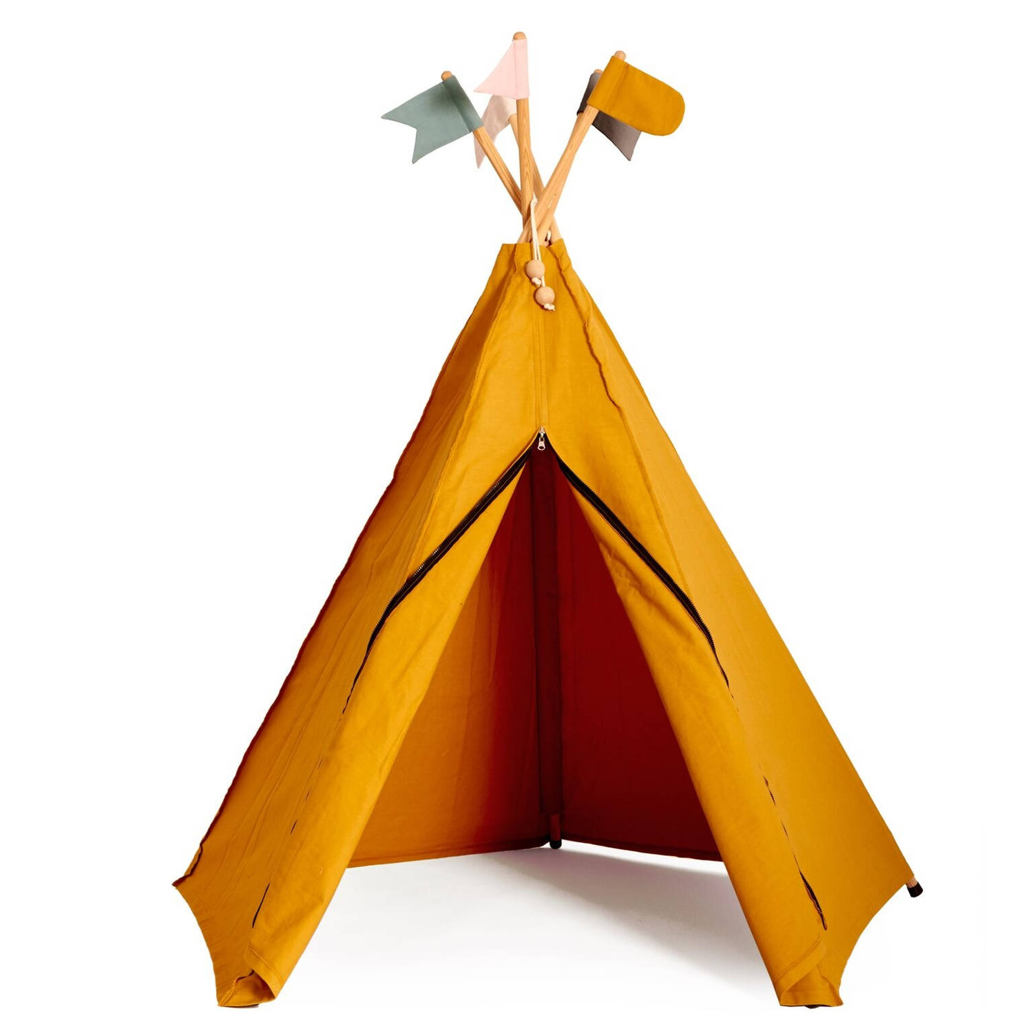 Unknown Hippie Tipi Tent Oker Junior - Geel