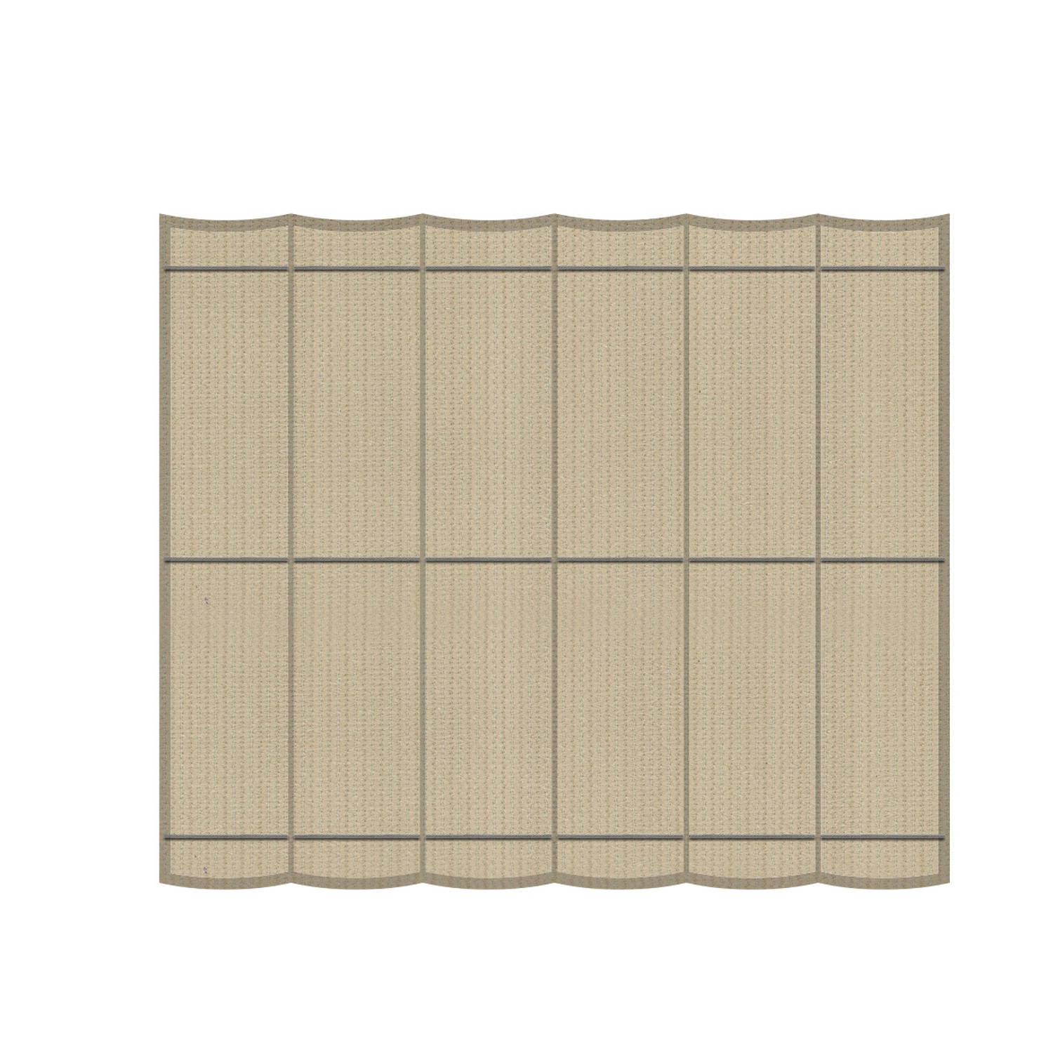 Shadow Comfort Harmonicadoek Neutral Sand 2,90x4m - Beige