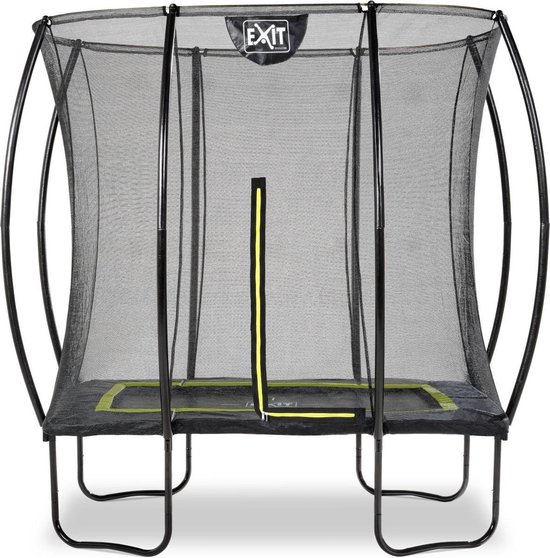 EXIT Toys Trampoline - Silhouette - 153 X 214 Cm - - Zwart