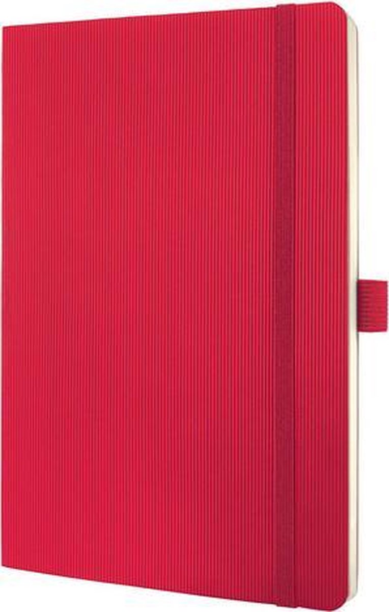 Sigel Notitieboek Conceptum Pure Softcover A5 Gelinieerd - Rood