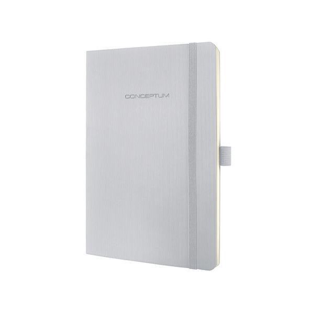 Notitieboek Sigel Conceptum Pure Softcover A5 Lichtgrijs Gelinieerd