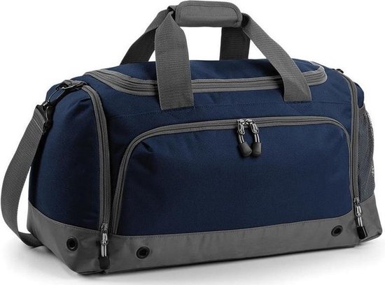 Sporttas/reistas Navy/grijs 30 Liter - Sporttassen - Weekendtassen - Voetbaltassen - Blauw