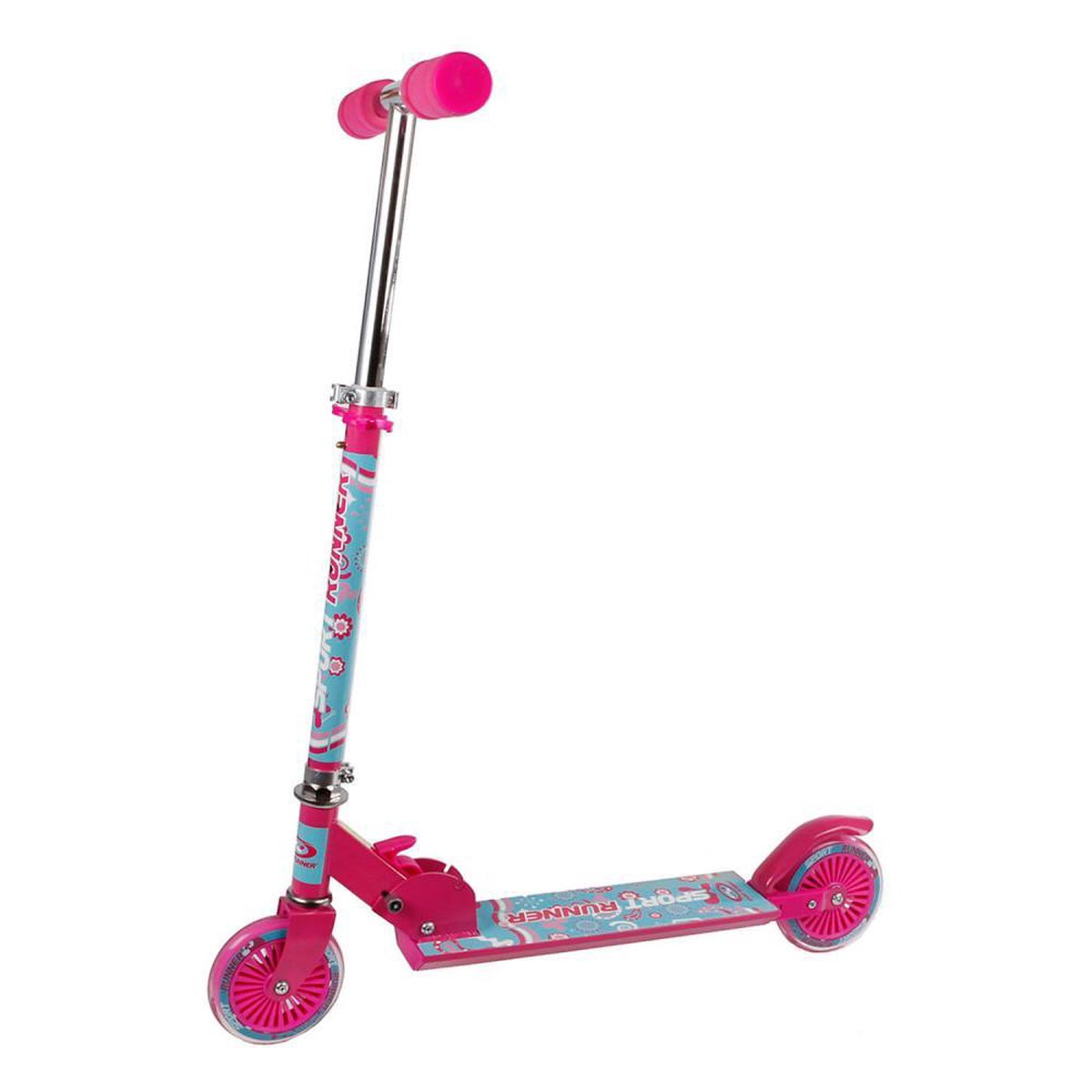 SportRunner Step Kinderstep Meisjes Voetrem/blauw - Roze