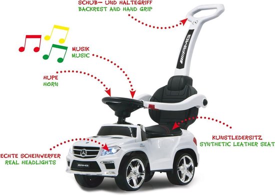 Jamara Loopauto Mercedes Gl 63 Amg 89 X 28,5 X 85 Cm - Rood