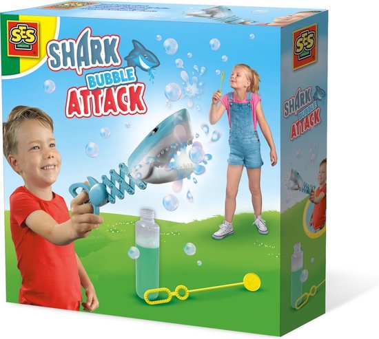 Ses Shark Bubble Attack - Blauw