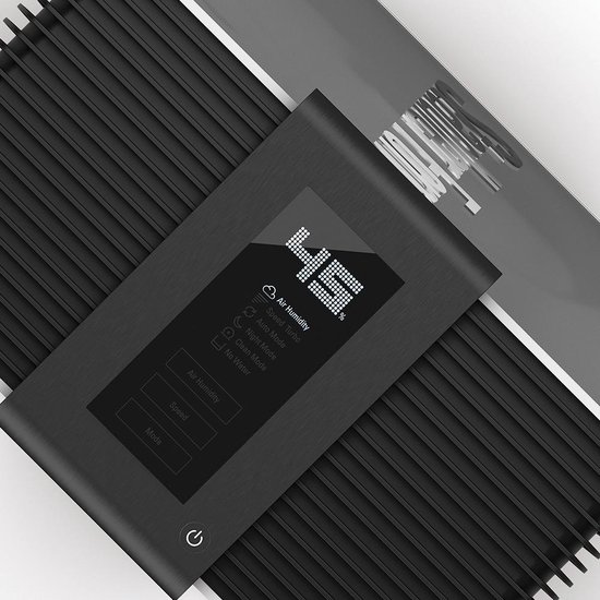 Stadler Form - Robert -Luchtreiniger/luchtbevochtiger In 1--80m2 - Zwart