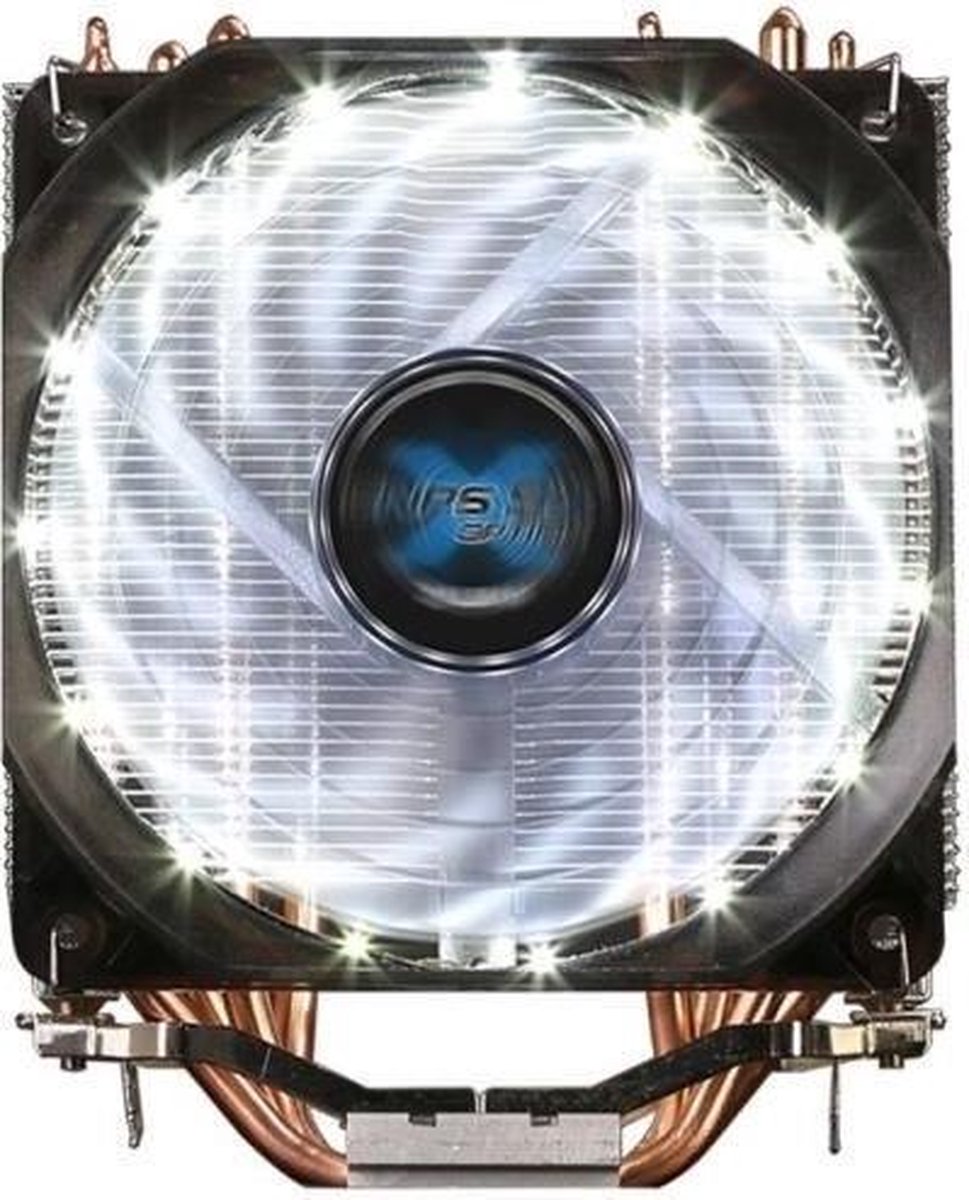 Zalman CPU Koeler CNPS9X Optima (te LED) Ultra stil - Wit