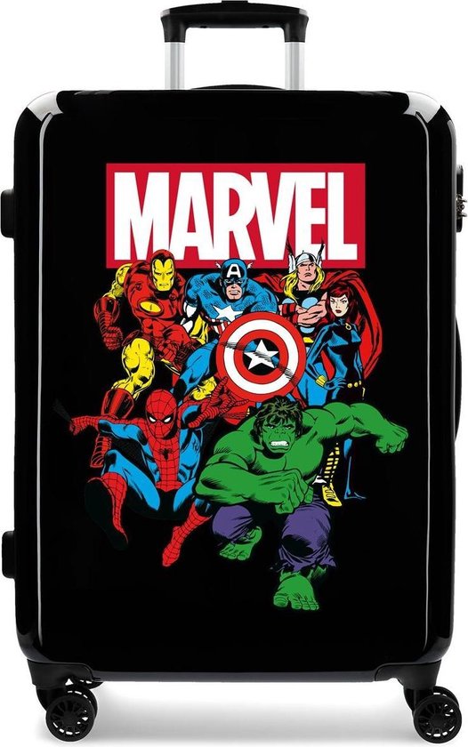 Marvel Sky Avengers Koffer 68 Cm 85 Liter - Negro