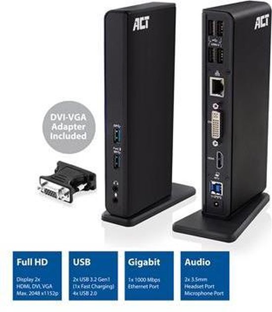ACT USB 3.2 Gen1 Docking station