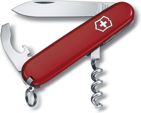 Victorinox Waiter Zakmes - 9 Functies - - Rood