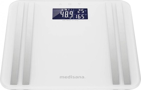 Medisana Lichaamsanalyse Weegschaal Bs 465 - Wit