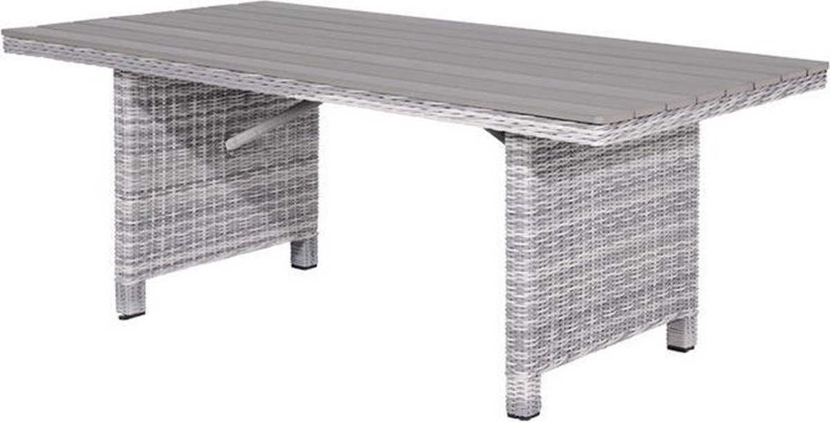 Garden Impressions Nova Lounge Tuintafel 170x90 Cm Licht - Grijs