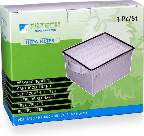 Filtech Philips Hepafilter Hr4920