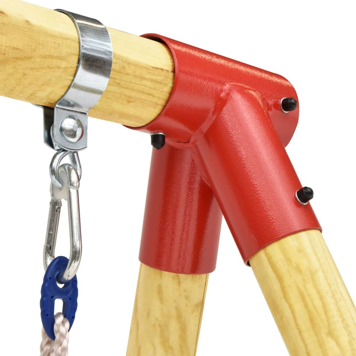 Vidaxl Schommelset 230x130x166 Cm Grenenhout - Bruin