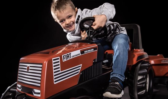 Rolly Toys Traptractor Rollyfarmtrac Fiat Centenario 150 Cm - Rood