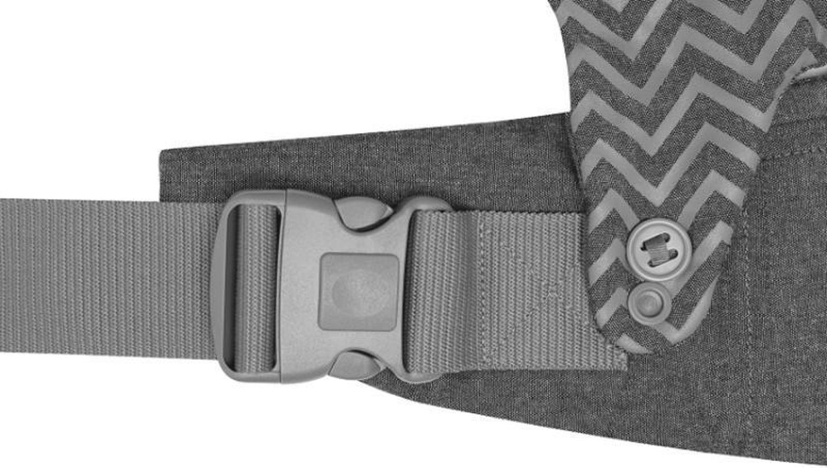 Lionelo Margareet - Draagzak - 20 Kg - Wave - Grijs