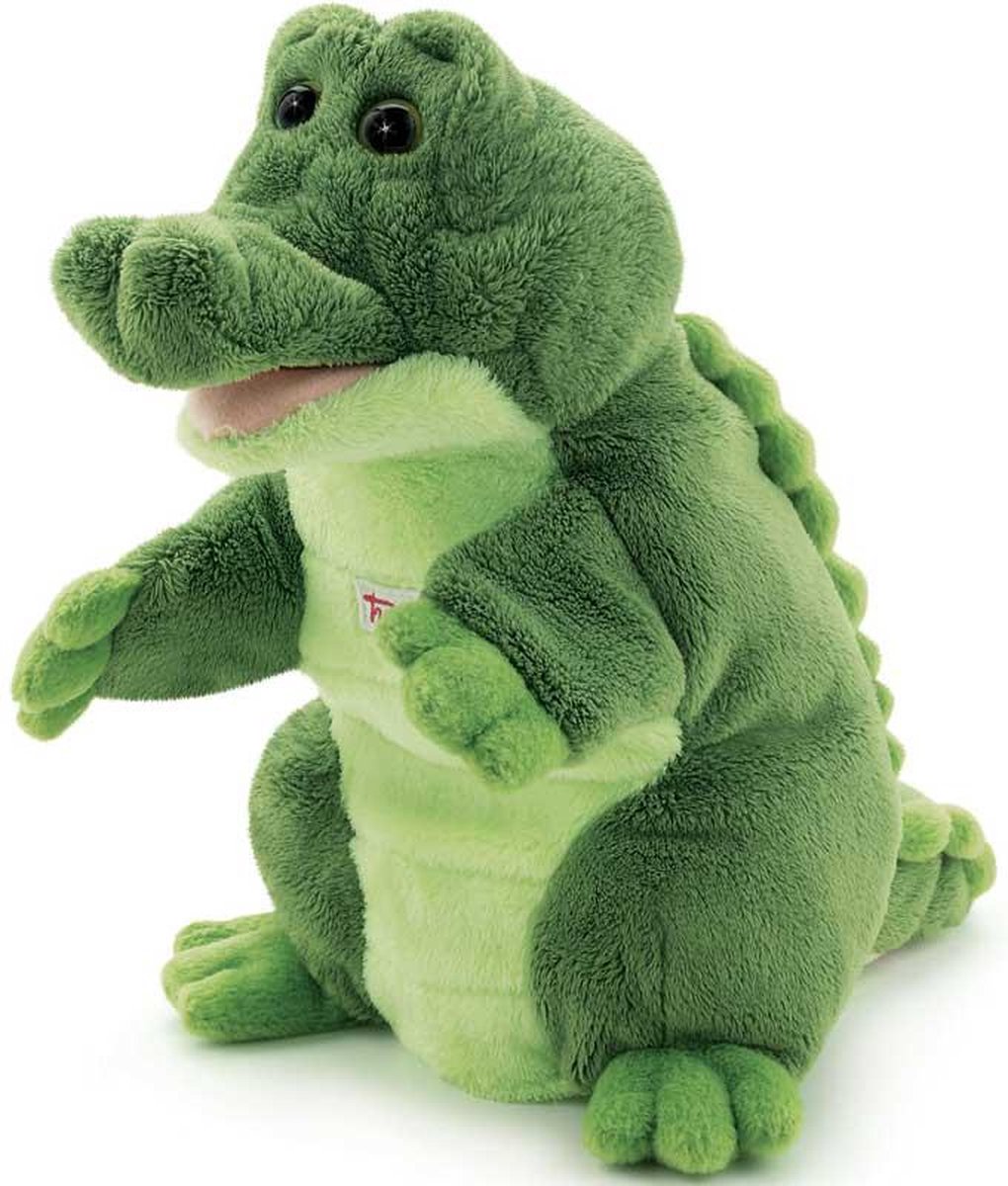 Trudi Knuffelhond Jack Russel Liggend 24 Cm Pluche/wit - Bruin