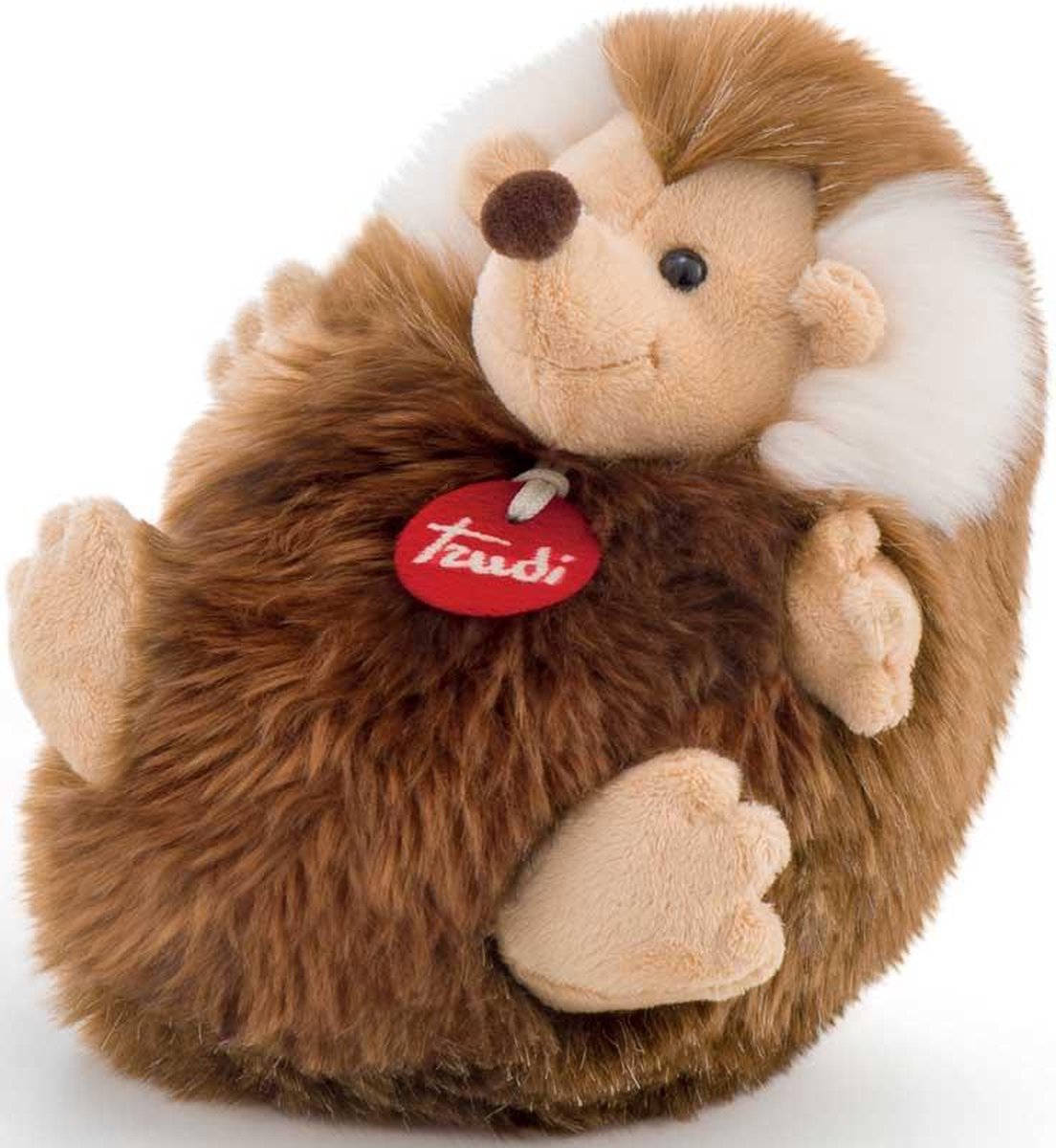 Trudi Knuffelhond Jack Russel Liggend 24 Cm Pluche/wit - Bruin
